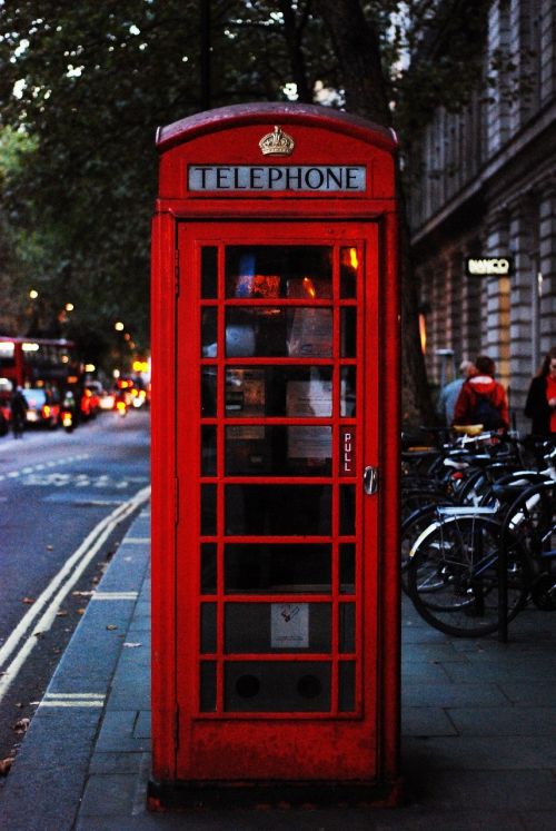 telephone box england