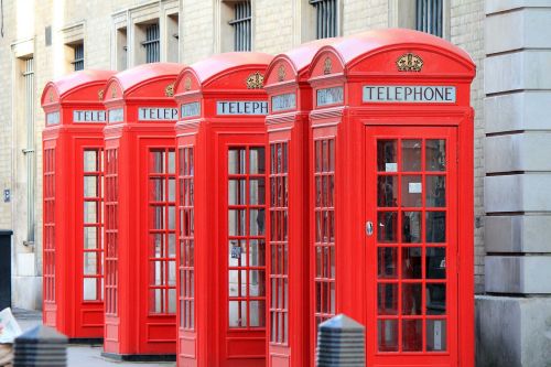 telephone booths phone london