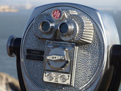 telescope binoculars lookout