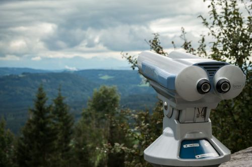 telescope binoculars watch