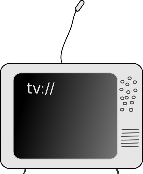 television old black