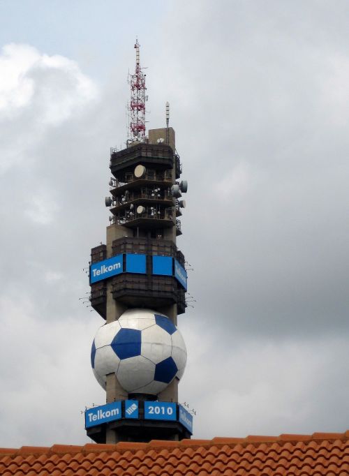 Telkom Tower With Soccer Ball 2010