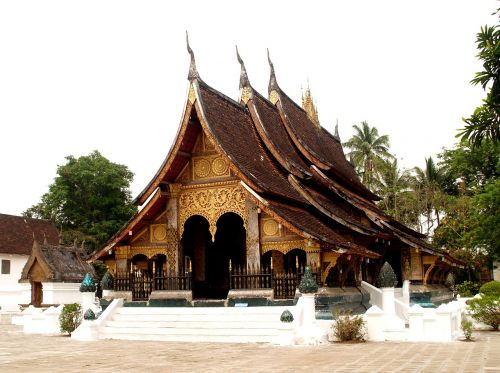 temple luang prabang laos