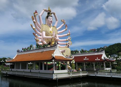 temple thailand koh samui