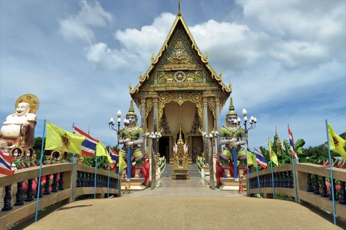 temple thailand koh samui