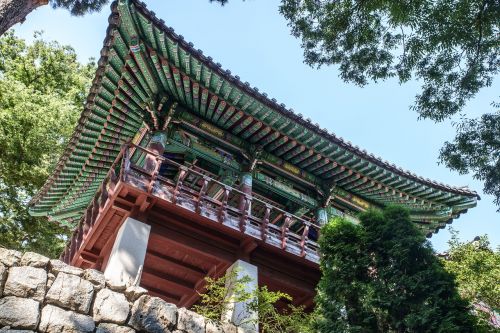 temple section republic of korea