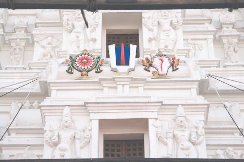 temple wall front