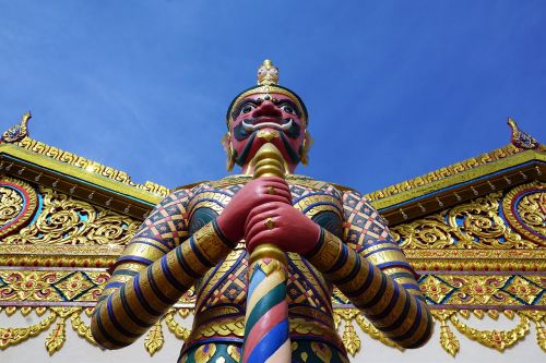 temple ornament golden