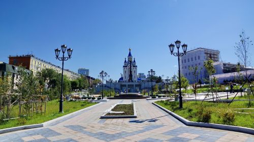 temple park khabarovsk
