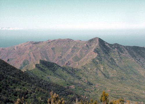 tenerife mountain sea