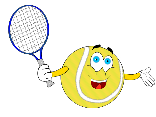 tennis smilly ball