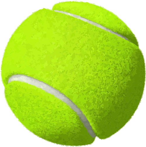 tennis ball yellow
