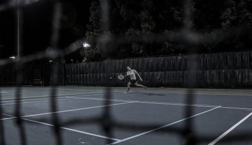 tennis court sport