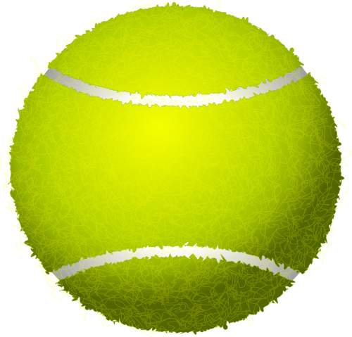 tennis ball green sports