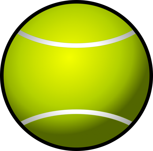 tennis ball sport racket