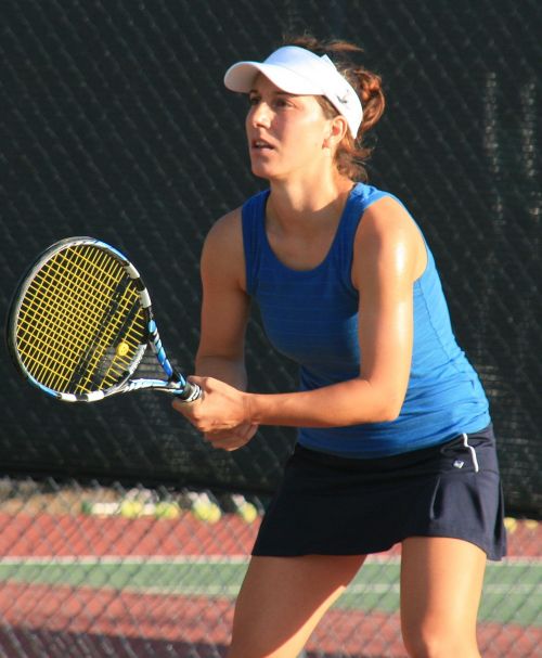 tennis player woman racket