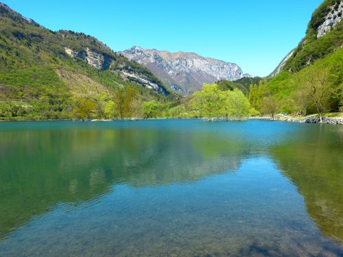 tenno lake lago di tenno italy