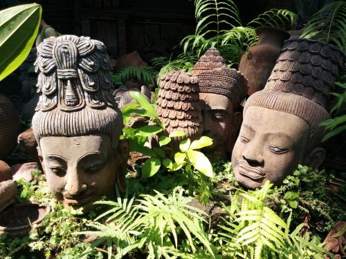 terracotta thailand statue