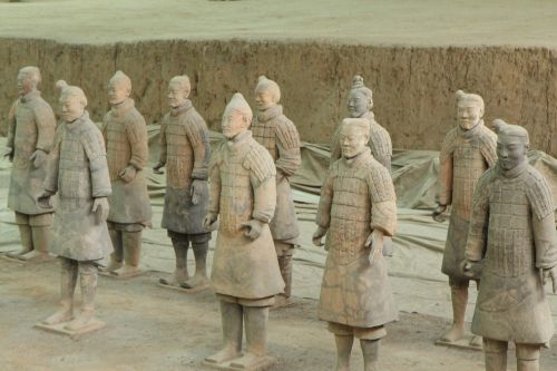 terracotta warriors xi'an china