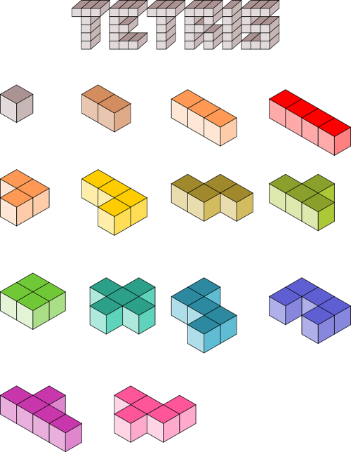 tetris computer game building blocks