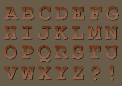 text type font