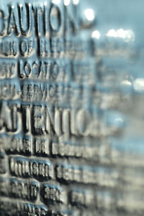 text metal texture