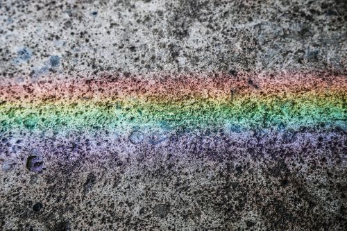 texture rainbow concrete