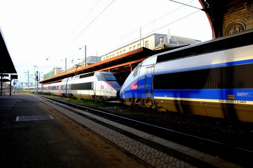 tgv 1 and 2 trailer railway french