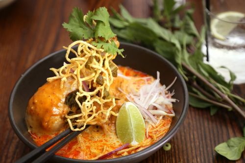 thai noodle khao soi thai northern noodle