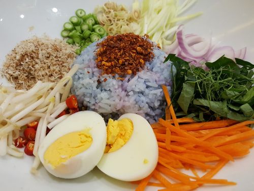 thai southern food thai food rice