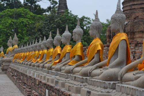 thailand budha statues