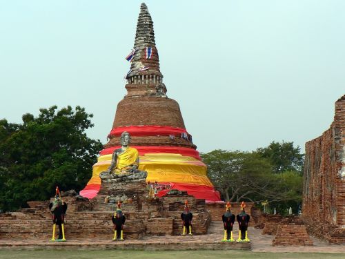 thailand ayutthaya stupa