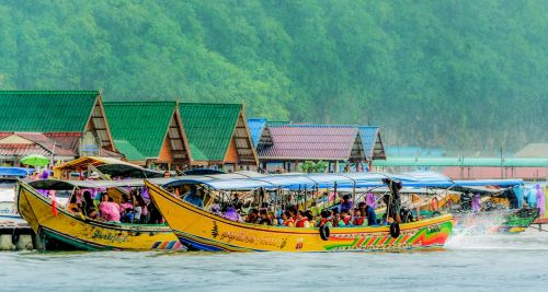 thailand koh panyee floating fishing village
