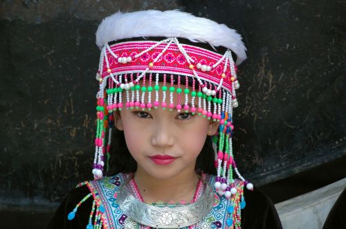 thailand costume girl