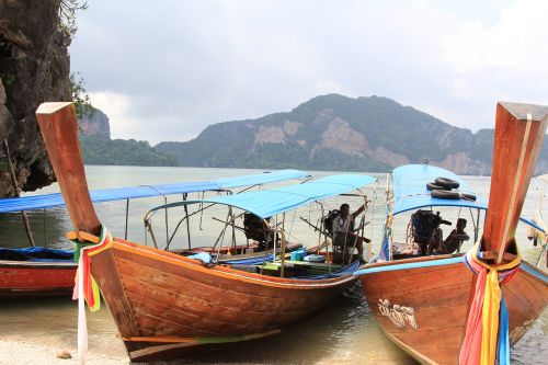 thailand boat journey