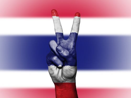 thailand peace hand