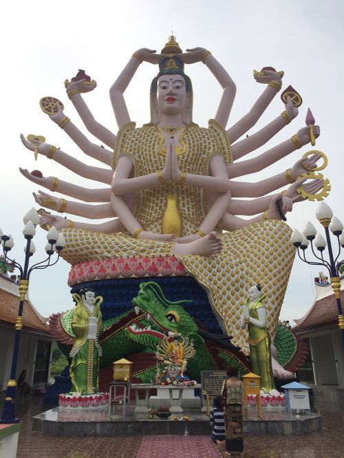 thailand koh samui buddha statues