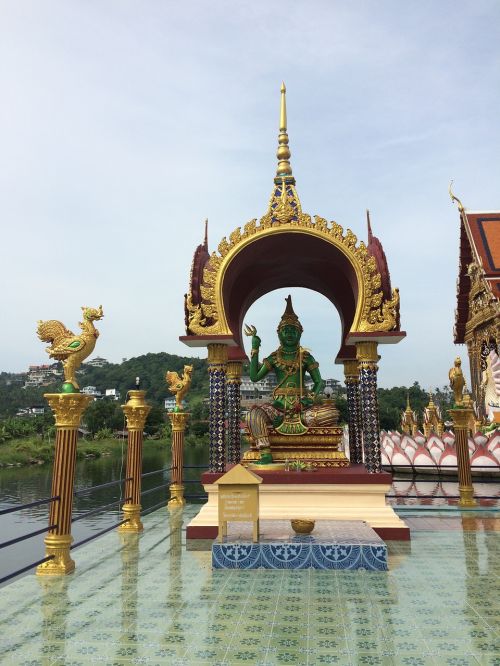 thailand koh samui temple