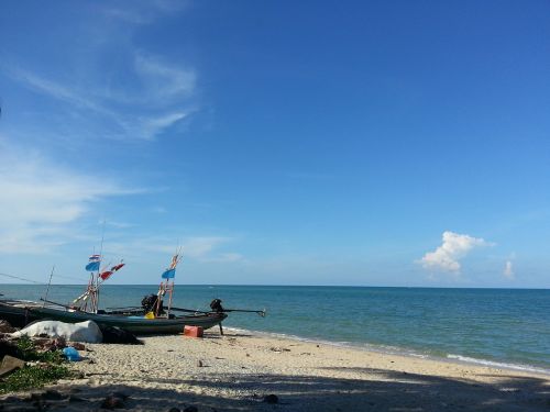 thailand boat ocean