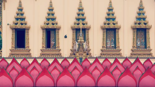 thailand temple silent