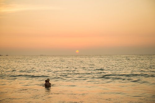 thailand  sea  sunset