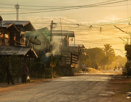 thailand  village  rural