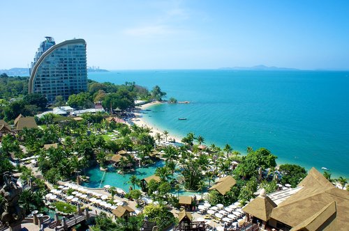 thailand  pattaya  centara grand mirage hotel