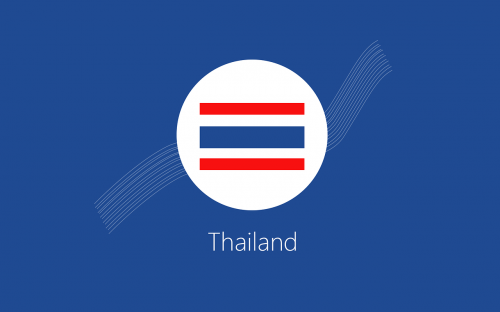 thailand flag background