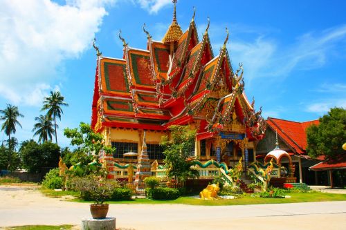 thailand temple roof