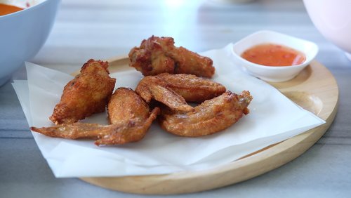 thailand food  fried chicken  food
