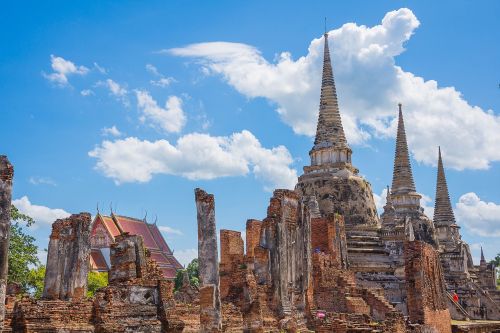 thailand sightseeing castle archaeological site