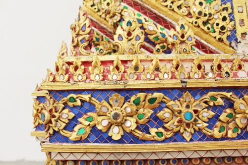 thailand stripes thai temple thailand