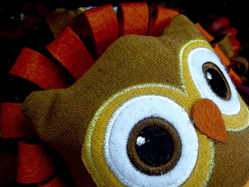 Thanksgiving Owl Decoration