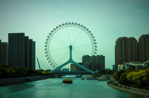 the ferris wheel